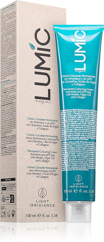 Light Irridiance Lumic ammonia-free hair dye color 8.0 light blonde 100 ml