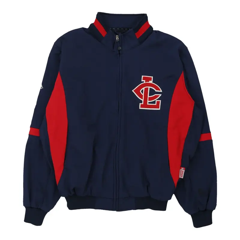 Lower Columbia  Majestic College Jacket - Large Navy Polyester Blend