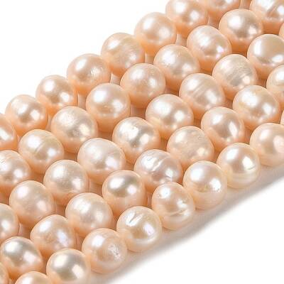 Natural Cultured Freshwater Pearl Beads Strands