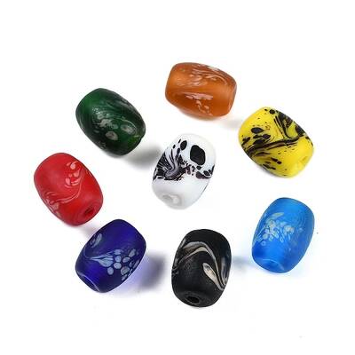 Opaque Handmade Lampwork Beads