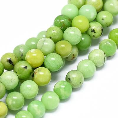 Natural Serpentine Beads Strands