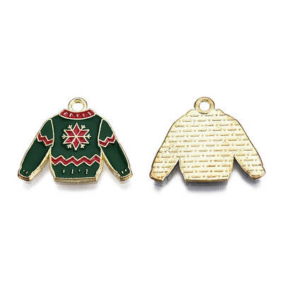 Alloy Enamel Pendants