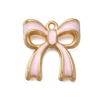 Rack Plating Alloy Enamel Pendants