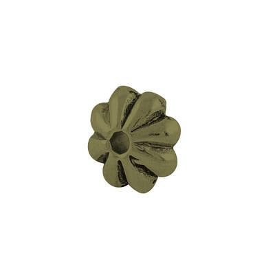 Tibetan Style Alloy Flower Spacer Beads