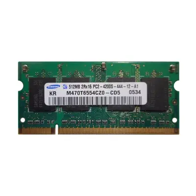 M470T6554CZ0-CD5 Samsung 512MB DDR2-533MHz SODIMM 2Rx16 CL4 Memory
