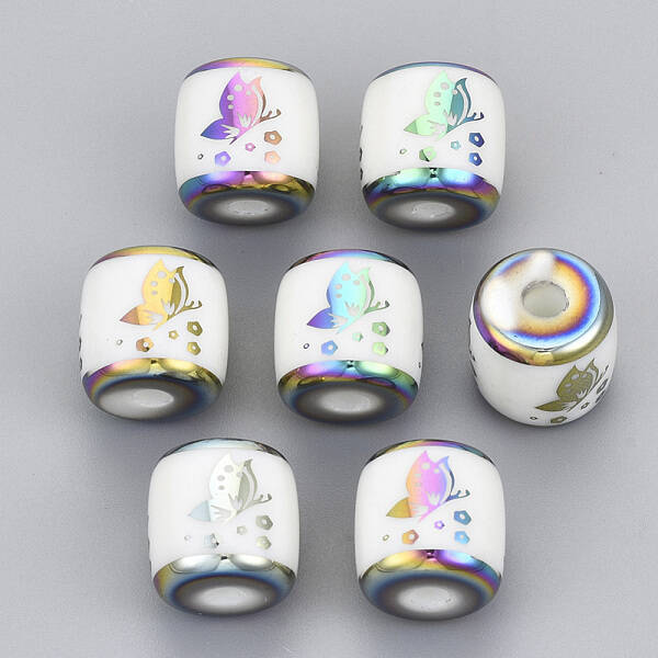 Electroplate Glass Beads