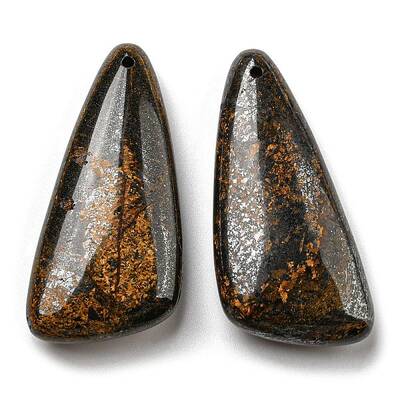 Natural Bronzite Pendants