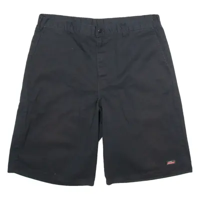DICKIES Mens Workwear Shorts Black XL W38