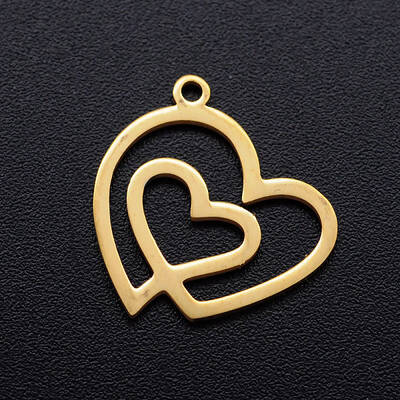 201 Stainless Steel Filigree Charms