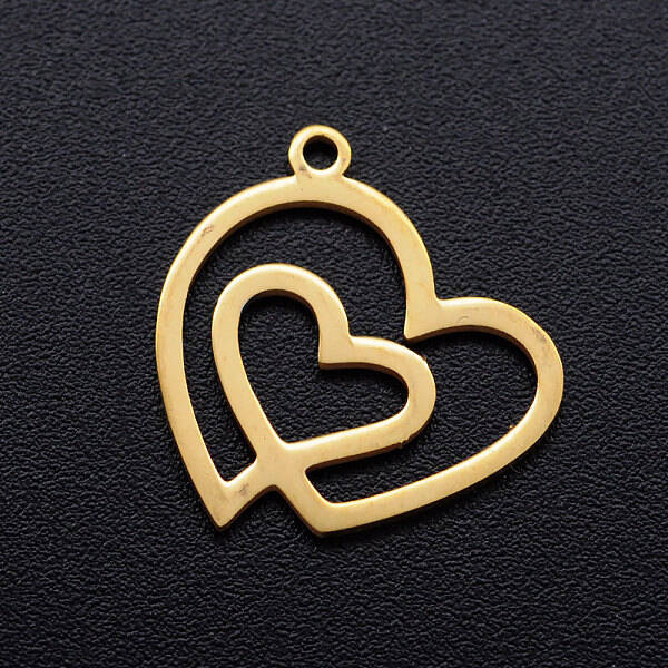 201 Stainless Steel Filigree Charms