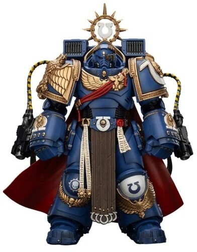 Warhammer 40K: Space Marine 2 - Ultramarines: Marneus Calgar Chapter Master with MKX Gravis Armour & Gauntlets of Ultramar 1/...