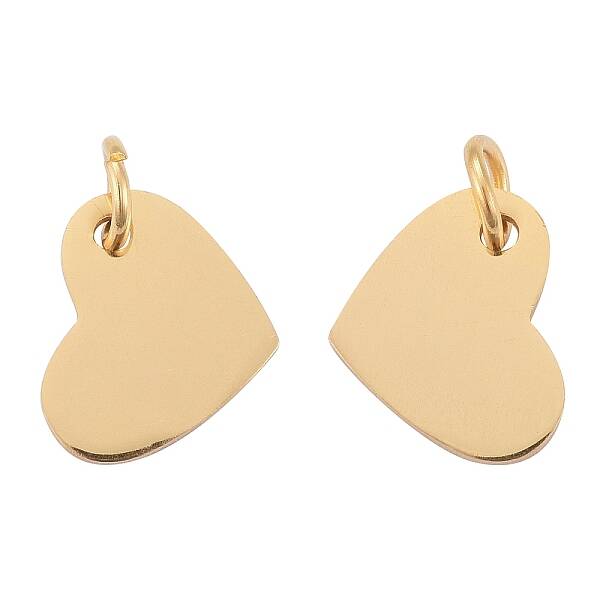 Ion Plating(IP) 304 Stainless Steel Stamping Blank Tag Charms