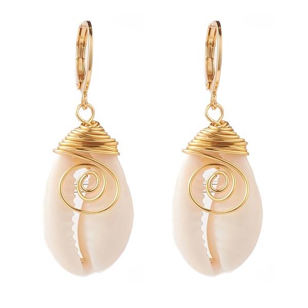 304 Stainless Steel Leverback Earrings