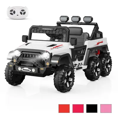 Garvee Ride - P Series: 24V 4WD Ride on Car Kids Ages 3-8, with 6 EVA Wheels, Battery Powered & Remote Control, 3 Adjustable ...