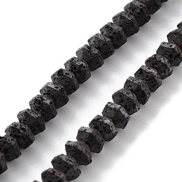 Natural Lava Rock Beads Strands