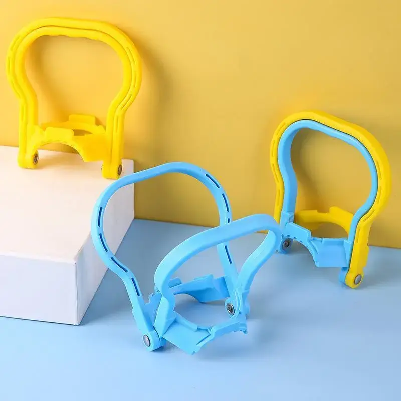 2 Pack 5 Gallon Water Bottle Holder Purified Drinking Water Jug Caps Carrier Lift Labor Energy Saving Ergonomic Grip Handle C...