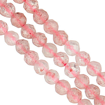 1 Strand Natural Strawberry Quartz Beads Strands