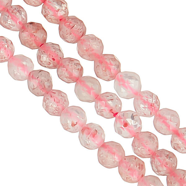 1 Strand Natural Strawberry Quartz Beads Strands