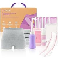 Postpartum Recovery Essentials Kit, Includes Disposable Underwear, Instant Cooling Pads, Perineal Healing Foam, CoolingLiners...