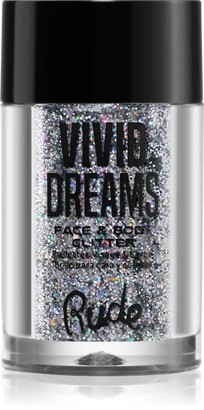 Rude Cosmetics Vivid Dreams Face & Body Glitter Color Dreamscape 2.7g