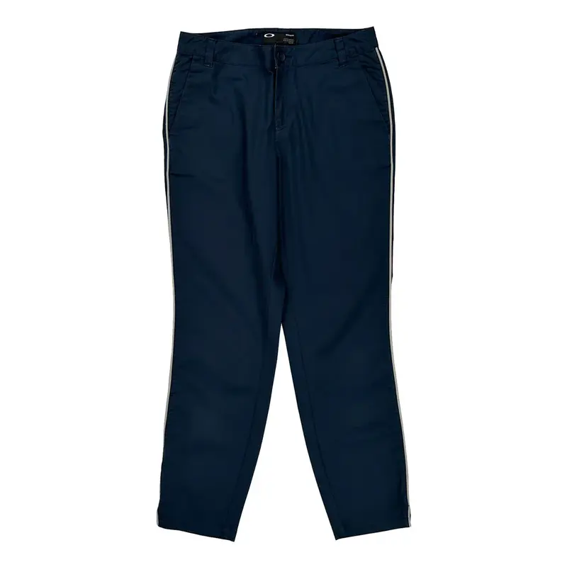 Oakley Slim Fit Trousers - 30W 28L Navy Cotton Blend