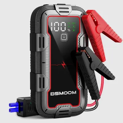 Portable Car Battery Jump Starter, 4000a Peak Start Box, Super Safe Car Start Battery Pack, Extended Smart Fast Charging Car ...