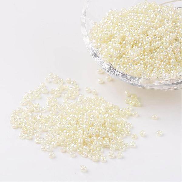 12/0 Ceylon Round Glass Seed Beads