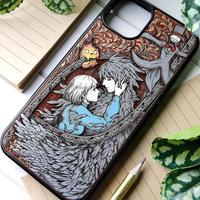 Howl Glass Phone case for iPhone X, 11, 12, 13, 14, 15 & more, SS – check our available size