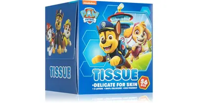 Nickelodeon Paw Patrol Tissue paper handkerchiefs 56 pieces