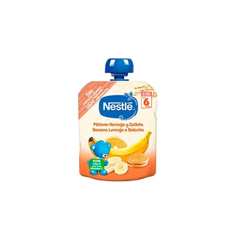 Nestlé Naturnes Banana - Orange - Biscuit 6m 90 g