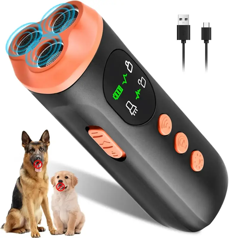 2025 Ultrasonic Dog Bark Control Device-Long-Range, No Shouting or Swatting, Just Point and Click to Instantly Stop Unwanted ...