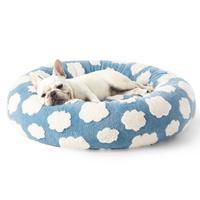 Lesure Donut Dog Bed, Cute Calming Bed for Small/Medium/Large Dogs & Cats, Camas para Perros, Washable, Round Pet Bed, Anti-S...