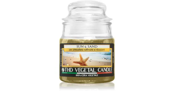 THD Vegetal Sun & Sand scented candle 100 g
