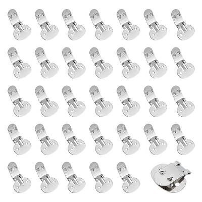 40Pcs Stainless Steel Shoe Clips