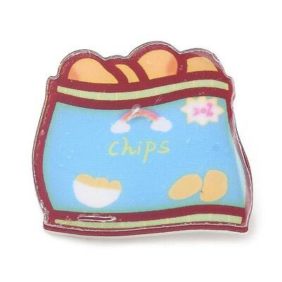 Cartoon Style Acrylic Brooches