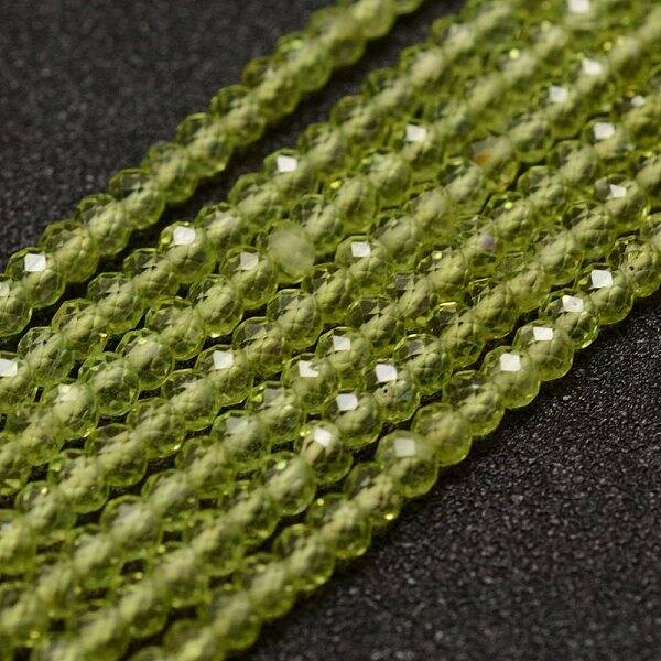 Natural Peridot Beads Strands