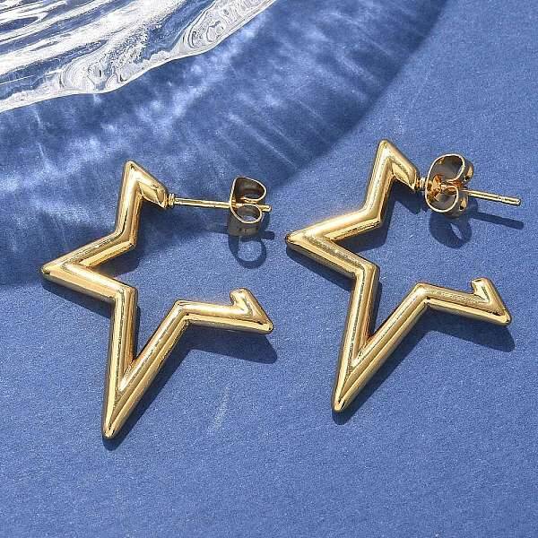 304 Stainless Steel Stud Earrings