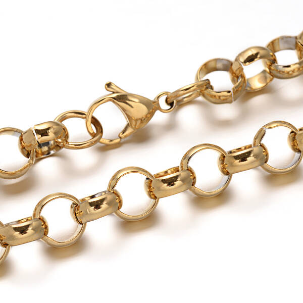 304 Stainless Steel Rolo Chain Necklaces