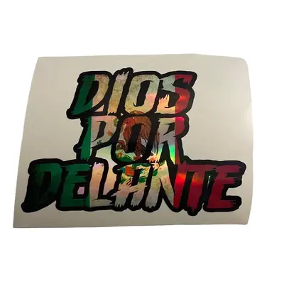 Plain religious car decal