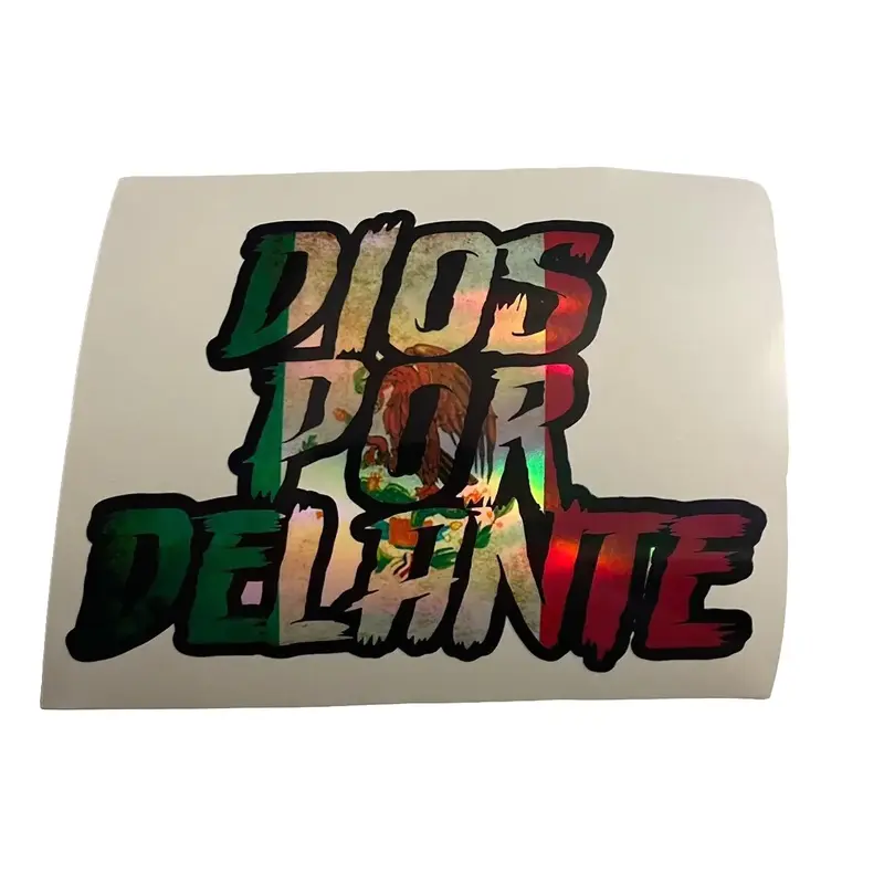 Plain religious car decal