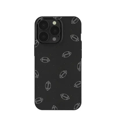 Black Football iPhone 13 Pro Case