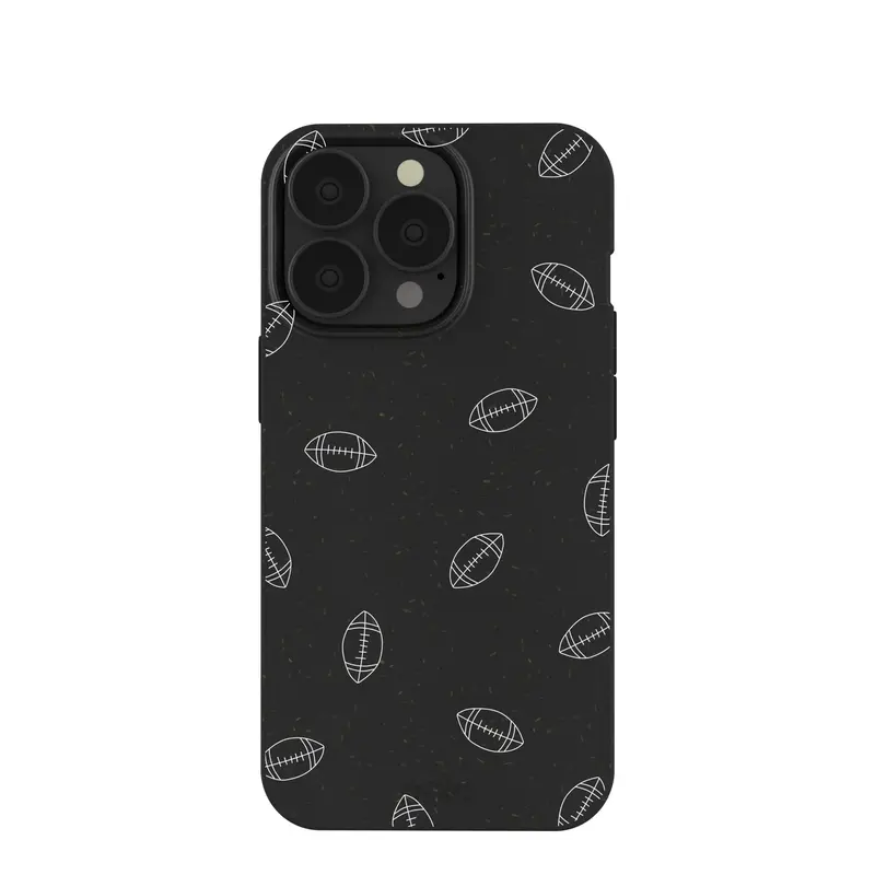 Black Football iPhone 13 Pro Case