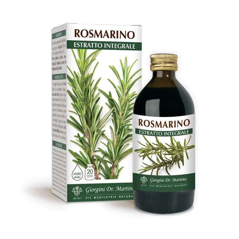 Dr Giorgini Rosemary Full Extract Non-Alcoholic Liquid 200ml
