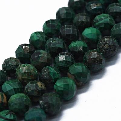 Natural Malachite Beads Strands