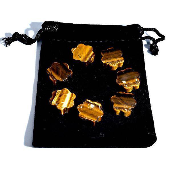Natural Tiger Eye Flower Healing Stones