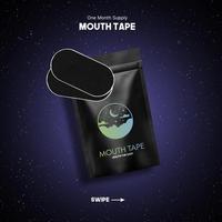 Ultra Breathable Mouth Tape - 30 Pack Upgraded Lip Fit - Super Breathable - Comfortable Sleep - Enhanced Adhesion Sports Acce...