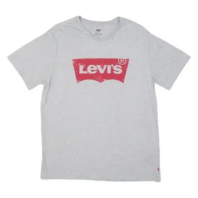 LEVI'S Mens T-Shirt Grey L