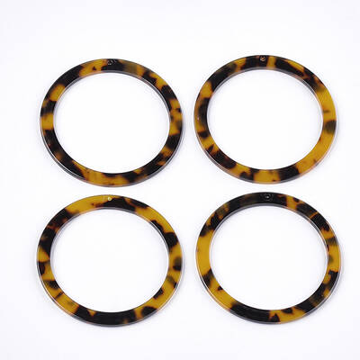 Cellulose Acetate(Resin) Big Pendants