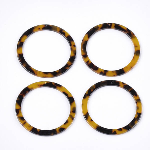 Cellulose Acetate(Resin) Big Pendants