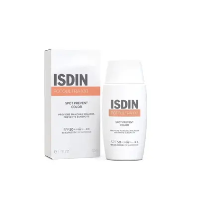 Isdin FotoUltra Spot Prevent Colored Sun Cream Color SPF50+ 50ml